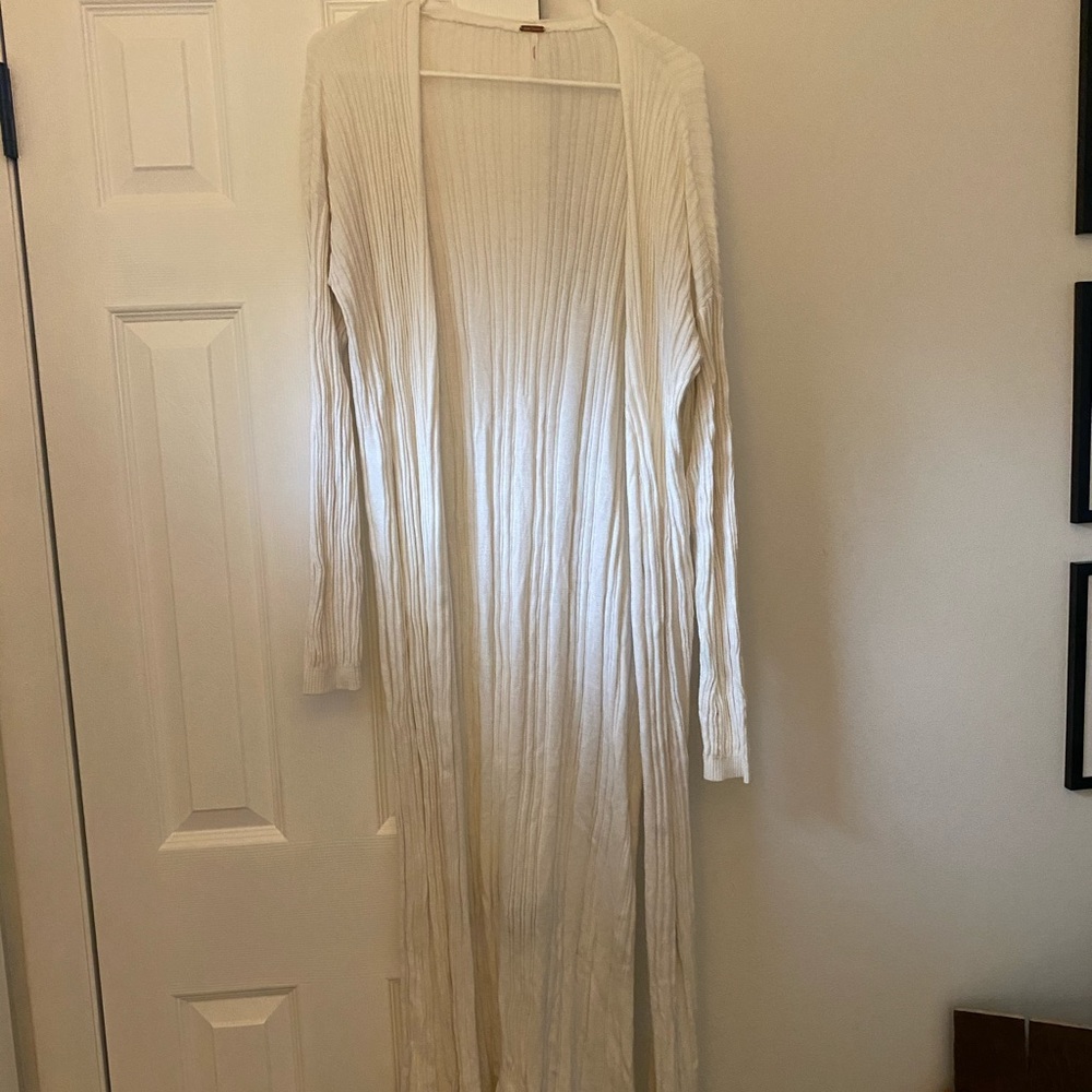 Free People Sweater Duster